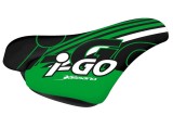 Șa Bicicletă Selle Bassano I-GO, 250x155mm, Negru/Verde