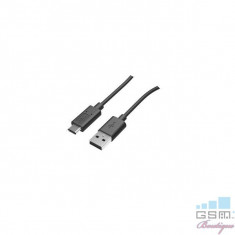 Cablu Date Si Incarcare USB Tip C BlackBerry Motion Negru foto