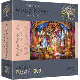 Puzzle trefl din lemn 1000 piese camera magica