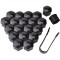 Set capace prezoane cu cheie PREMIUM Culoare: negru sau crom /21&Prime;