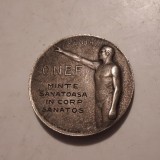 Insigna ONEF minte sanatoasa in corp sanatos.
