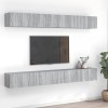 VidaXL Comode TV, 8 buc., gri sonoma, 60x30x30 cm, lemn prelucrat 3120309