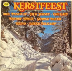 Various &lrm;&ndash; Kerstfeest Met / Christmas party With .. _NM/ VG+ lp, vinil, disc muzica de Craciun, de Sarbatori Iarna _ MFP, Olanda, 1980