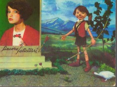 CPI B12872 CARTE POSTALA - FELICITARE, MARGARETA PASLARU