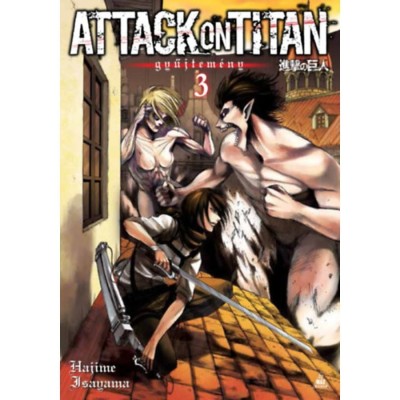 Attack on Titan-gyűjtem&amp;eacute;ny 3. - Shingeki no Kyojin 3. - Hajime Isayama foto