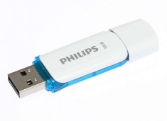 Memorie USB Philips Snow Edition 16GB USB 2.0 White Blue foto