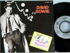 David Bowie - Absolute Beginners (1986) disc vinil single 7&amp;quot; COMANDA MINIMA! foto