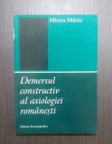 DEMERSUL CONSTRUCTIV AL AXIOLOGIEI ROMANESTI - MIRCEA MACIU