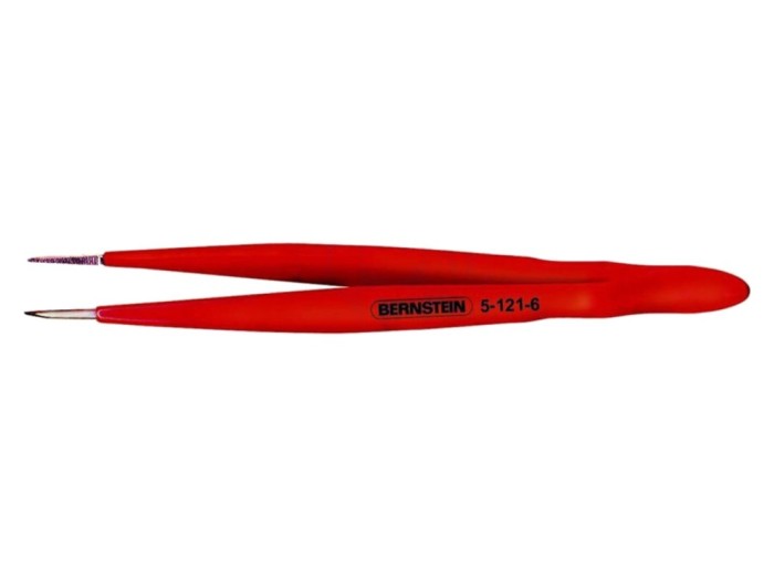Pensetă universală 120mm, v&acirc;rf rotunjit