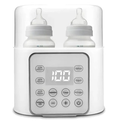 Incalzitor Biberoane Si Sterilizator CRISTALIS SALE&amp;trade;, Multifunctional 9 in 1, Temperatura Constanta 24 Ore, Prepare Rapida Lapte si Alimente, Dezgheta foto