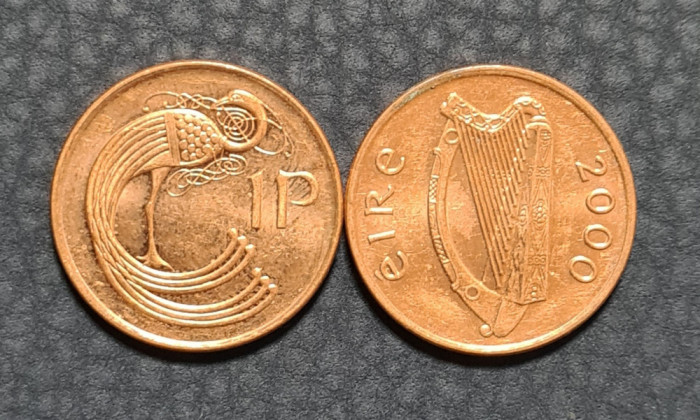 Irlanda 1 pence 2000