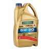 Ulei motor Ravenol SFE 5W-20 USVO, 5L (4L+1L gratis), Full Sintetic, API SP/SN Plus, ILSAC GF-6A