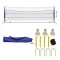 vidaXL Set fileu de badminton, cu fluturași, 500x155 cm