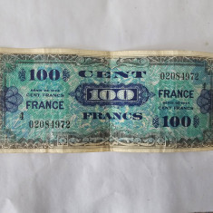 Franta 100 Francs 1944