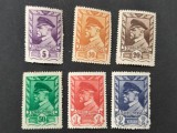 Cehoslovacia (Československo) 1945 -6 Timbre Istorice de Eliberare &bdquo;Ediția Moscova&rdquo; cu Portretul Președintelui Edvard Bene&scaron;- Cod: -PV1