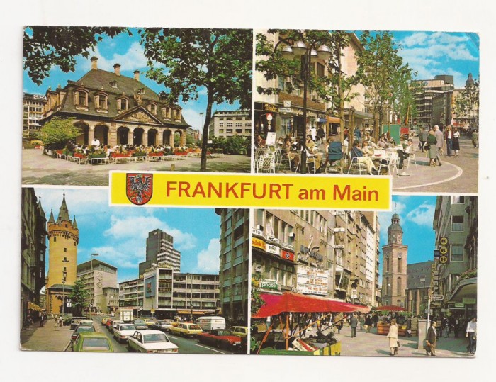 FS1 - Carte Postala - GERMANIA - Frankfurt am Main, circulata