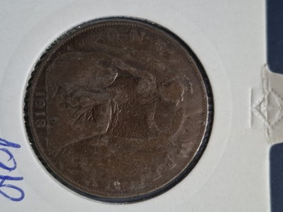 One penny 1918 foto