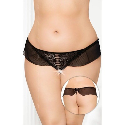 G-string 2437 black - Plus Size 3XL foto