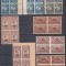 1947 FUNDATIA REGELUI MIHAI SCUTIT TAXA POSTALA SUPRATIPAR LOT BLOCURI DE 4 MNH
