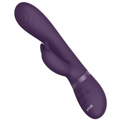 Vibrator Cato Triple-Action Pulse-Wave G-Spot USB Mov 22 cm foto