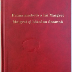 Georges Simenon ,Prima ancheta a lui Maigret. Maigret si batrana doamna (Adevarul)