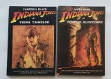 2 x INDIANA JONES: Taina Tainelor -Campbell Black / Templul Blestemat-James Kahn