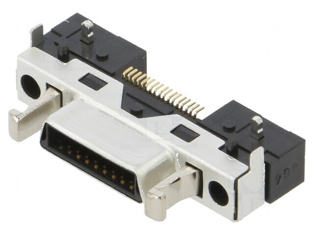 Conector D-Sub DH THT PIN 17 Soclu Tată 1mm