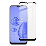Folie Sticla Securizata Motorola E20, Acoperire Completa, Neagra, Protectie Ecran 9H, Transparenta