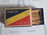 NI352 Cutie rom&acirc;nească de chibrituri, plină cu chibrituri
