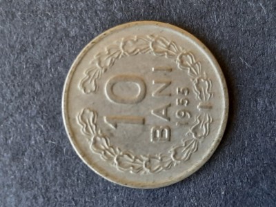 10 Bani 1955, Republica Populara Romina - G 4597 foto