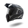 Casca Moto Cross Enduro XTR 128 Negru/Gri Adulti Marime M