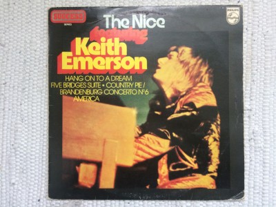 the nice keith emerson 1977 disc vinyl lp muzica progresiv rock PGP Philips VG+ foto