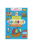 Carte de colorat pentru baieți. Cuvinte &icirc;n rom&acirc;nă și engleză - Paperback - *** - Flamingo