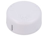 Carcasă alarmă ABS albă 45mm 20.3mm