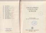 DUMITRU TUDOR - ENCICLOPEDIA CIVILIZATIEI ROMANE