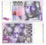 Slovacia 1 000 Koroane Korun 2005 P-47 UNC