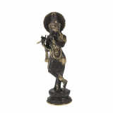 Statueta feng shui krishna din bronz - 25cm, Stonemania Bijou