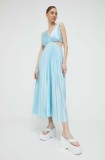 Abercrombie &amp; Fitch rochie midi, evazată