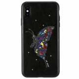 Cumpara ieftin Husa Hard iPhone XS Max Fancy Diamond WK Negru