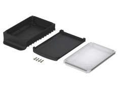 Carcasă desktop BOPLA BoVersa neagră 140x258x66mm IP66/IP68