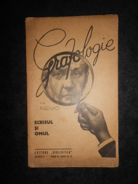 Nemo - Grafologie. Scrisul si omul (1926)