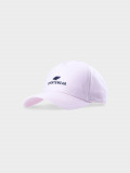 Cumpara ieftin Șapcă cu cozoroc strapback unisex - roz pudrat, 4F Sportswear