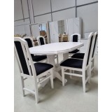 SET MARCO 31 MASA 160/195 CM + 6 SCAUNE personalizabil pe culori