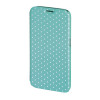 Husa Booklet Lumi Dots Samsung Galaxy S6 Hama, Verde/Alb, Cu clapeta, Vinyl