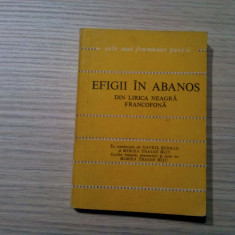 EFIGII IN ABANOS - Mircea Traian Biju (dedicatie-autograf) editie - 1978, 255 p.