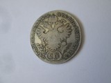 An rar! Austria/Ungaria/Boemia/Lombardia/Venetia 20 Kreuzer 1829 B argint, Europa