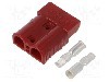 Conector alimentare DC, 0,6kV, 2 pini, seria AXC50, {{Dimensiune pin}}. AMPHENOL - AXC502H8