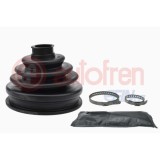 Ansamblu burduf articulatie planetara Audi 100 C4, 80 B4, 90 B3; BMW 3, X5; Renault Clio I; Skoda Superb I; VW Passat B5, Passat B5.5, parte montare