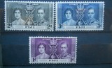 1937 SERIE COLONII BRITANICE FIJI, Nestampilat