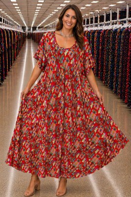 Rochie Maxi din Vascoza cod 0042Marimea foto